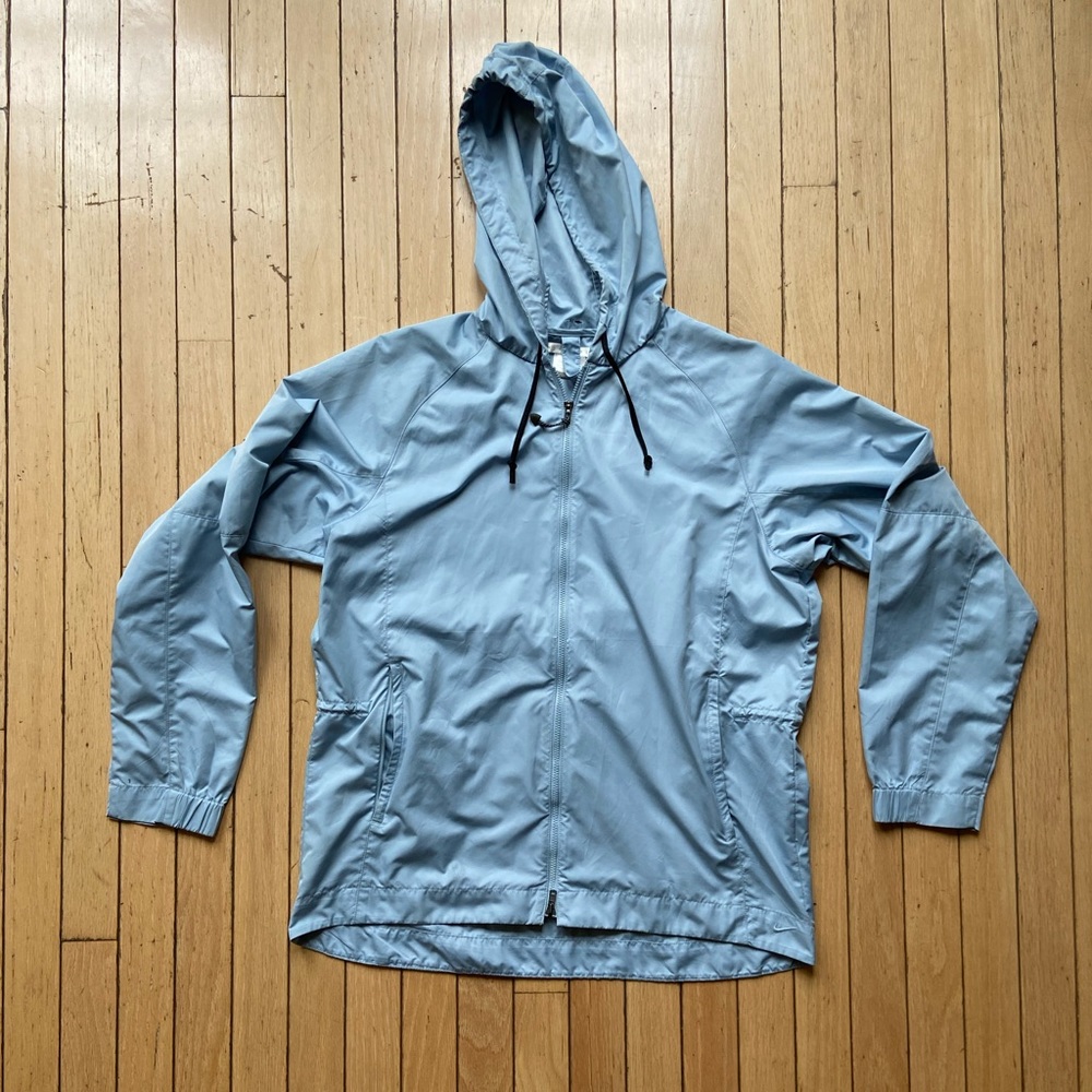 Nike Golf Women’s Powder Blue Adjustable Cinchwaist Windbreaker